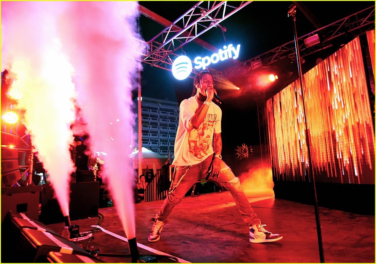 Spotify Beach Cannes Lions — Travis Scott, The Killers, Nas